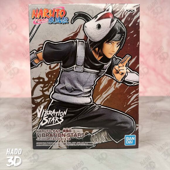 Naruto Shippuden Itachi Uchiha II Vibration Stars Anbu Figure Banpresto - Picture 2 of 7